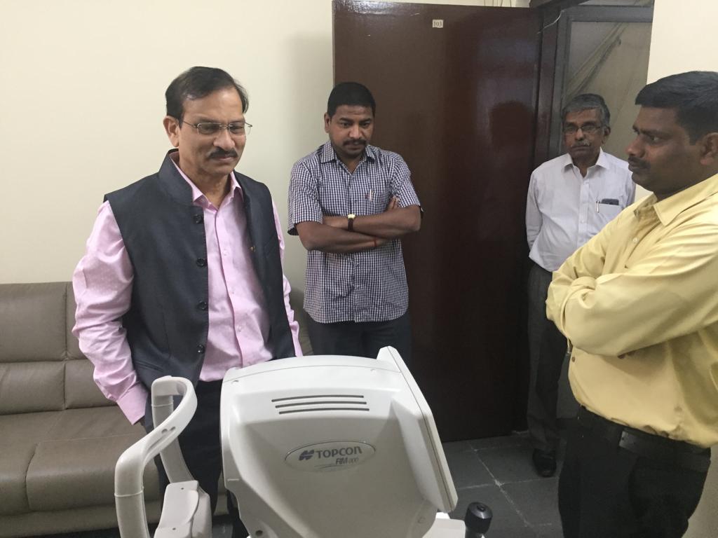 CGG organized a series of Free Eye check-up Camps at its Jubilee Hills & Gachibowli campuses on 7 & 8 February 2019