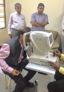 CGG organized a series of Free Eye check-up Camps at its Jubilee Hills & Gachibowli campuses on 7 & 8 February 2019